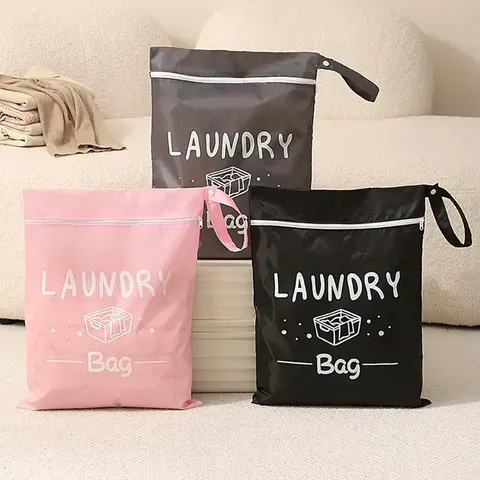Saco portátil para guardar roupa suja, sacos para roupa, bolsa de armazenamento impermeável em tecido Oxford, ideal para roupa de praia, roupa de ginástica e para organizar a roupa.