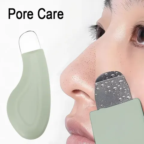Removedor de Cravos de Silicone 1 Peça: Ferramenta Facial Suave para Limpeza de Poros e Esfoliação da Pele