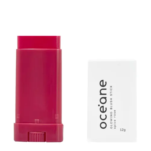 Blush em Bastão Multifuncional Spice Pink Océane Limited Glowing Stick 12g