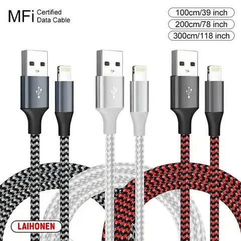 1m 2m 3m usb a para relâmpago mfi cabo certificado para iphone 14 13 12 11 xr pro max cabo de carregamento rápido carregador cabo de fio de dados