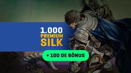 Silkroad - Pacote de 1.000 PREMIUM SILK + Bônus de 100 PREMIUM SILK