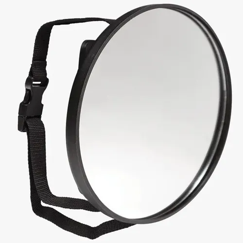 Espelho Retrovisor Preto com Alcas Ajustaveis e Visão 360o Bruart