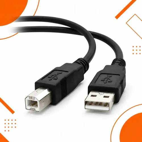 Cabo para Impressora Universal Alta Velocidade Pro Brindes Usb2.0 Compativel com Hp Epson Canon Brother Elgin Samsung