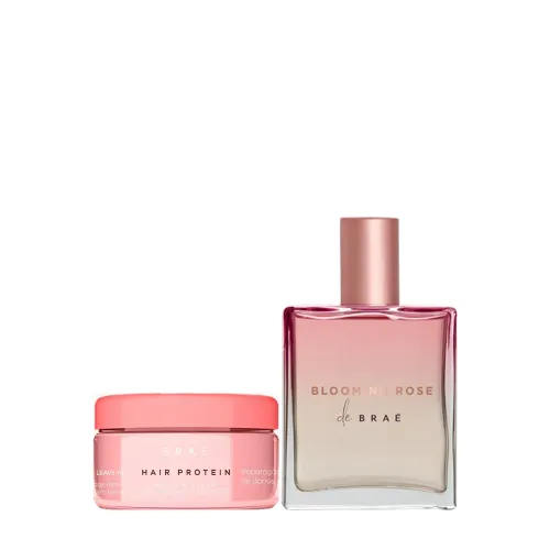 Kit Braé Hair Protein 80g e Blooming Rose Perfume Capilar 50ml