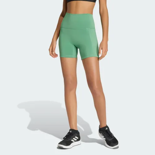 Calças Legging Três Listras Studio All Me Booty Mulher adidas