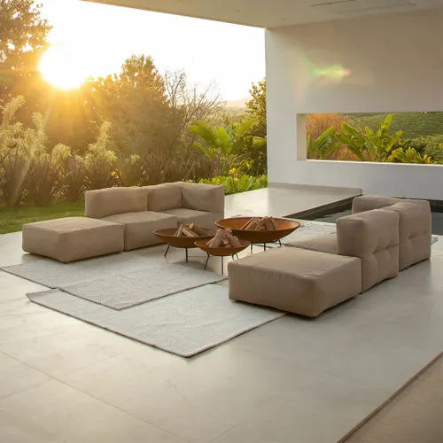 Lounge 6 Puffs Modulares