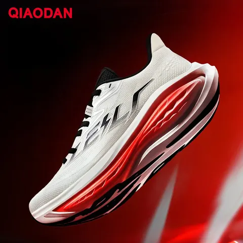 Tênis de Corrida Masculino QIAODAN TG2.0 LEILI 2026 Novo com Alta Absorção de Impacto para Treino de Longa Distância QDB023264285