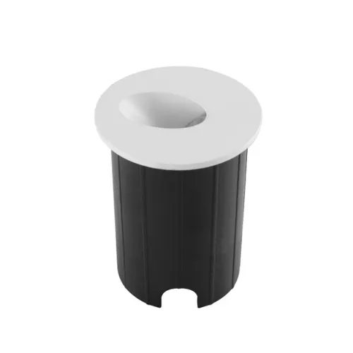 Balizador Led de Embutir Redondo 2w 3000k Ip65 Beam - BRANCO