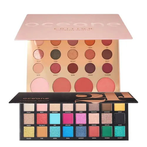 Kit Océane Edition Celebrate Palette e Eyeshadow Palette 24.1 Cores (2 Produtos)