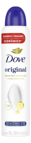 Desodorante Antitranspirante Aerossol Dove Original 250ml