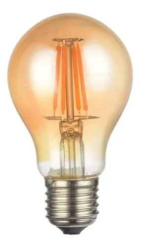 Lâmpada Filamento Led A60 4w 2200k Retro Elgin Cor da luz Branco-quente