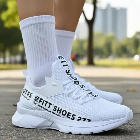 Tênis  Esportivo Confortável Academia Corrida Academia fittshoes