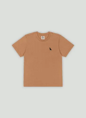 Camiseta Infantil Básica para Menino (Marrom) Quimby