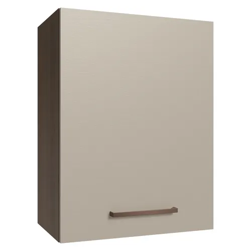 Armário Aéreo 50cm 1 Porta Rustic/Crema Agata Madesa