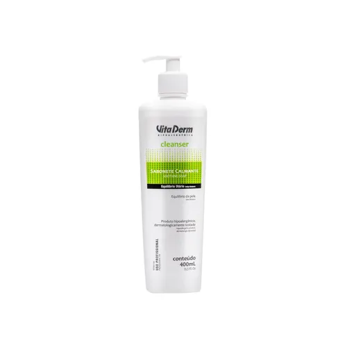 Vita Derm Cleanser Sabonete Calmante 400 ml