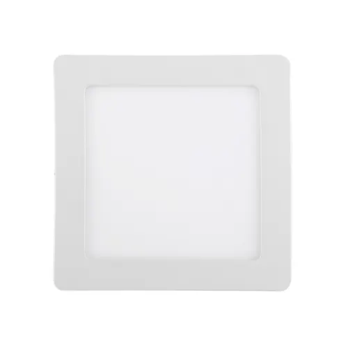 Plafon Led de Sobrepor Quadrado Branco 12w Moldura - LED BRANCO FRIO (6000K)