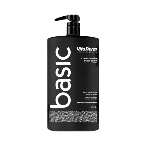 Condicionador Vita Derm Basic Super Brilho 2,5L