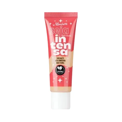 Base Facial Liq Marchetti Seja Intensa Ref 08 - Bege Medio Ill