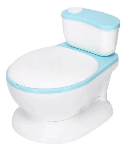Ohana baby penico troninho vaso sanitario infantil privadinha desfralde cor azul lisa