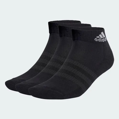 Meias Amortecidas Sportswear Ankle Cushioned 3 Pares Unisex adidas