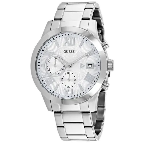 Relógio Guess Cronógrafo Masculino Prata  - W0668G7