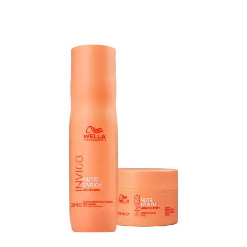 Kit Wella Professionals Invigo Nutri-Enrich Shampoo 250ml e Máscara 150ml