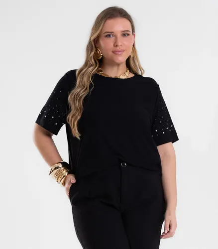 Blusa Manga Curta Feminina Secret Glam - Moda Feminina e Masculina, Itens para Casa e Mais l Rovitex