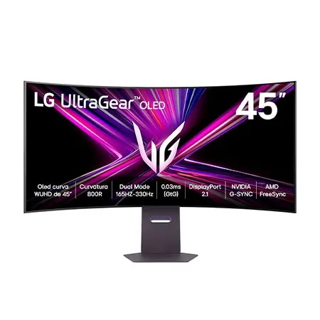 Monitor LG OLED UltraGear™ 45GX950A 45",Dual-Mode 5K2K, 0,03ms (GtG), DisplayHDR True Black 400, NVIDIA G-SYNC, AMD FreeSync Premium Pro, Vesa - 45GX950A-B