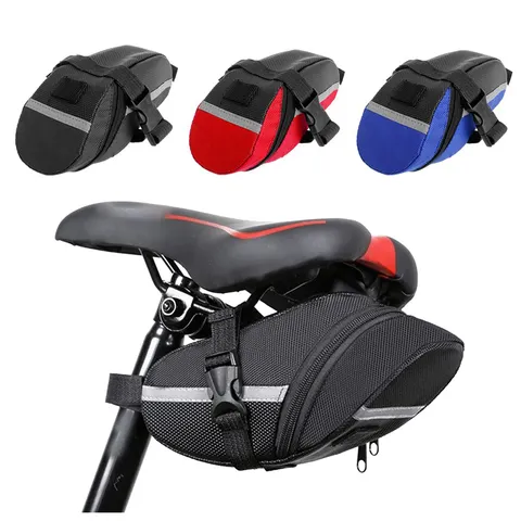 Bolsa universal para selim de bicicleta, bolsa traseira à prova d'água para mountain bike, acessórios para bicicleta ao ar livre