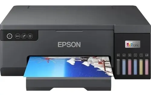 Impressora fotográfica Epson L8050 Ecotank Wifi Direct Clie, cor preta