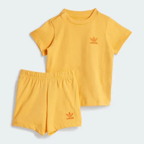 Conjunto Shorts Camiseta Infantil Kids adidas