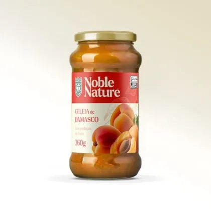 GELEIA DE DAMASCO - NOBLE NATURE - EG - 360G