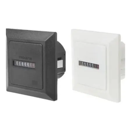 Horimetro Totalizador Contador de Horas 220-240 V/50hz Ac (Preto)