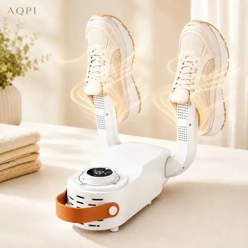 Secador de Tênis Elétrico Portátil para Calçados Sapatos Chuteiras Botas e Sapatilhas Aparelho Secador de Calçados Compacto para Secagem de Tênis e Sapatos AQPI