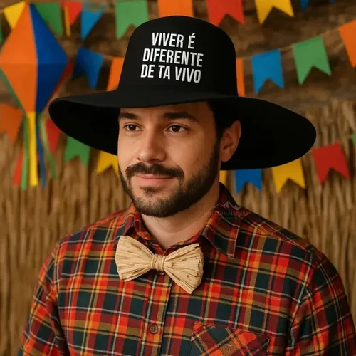 Chapéu Caminhoneiro Cata Ovo Estilo Natanzinho Lima Frases Cor a Vida So e Dura Pra Quem e Mole Tamanho Un