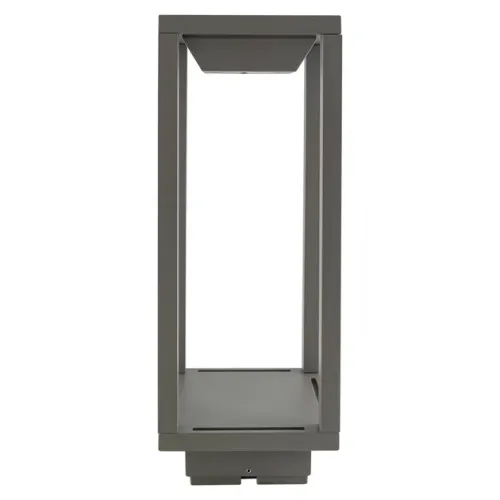 Balizador Led Alumínio 6w 3000k Ip54 Molde - CINZA ESVERDEADO