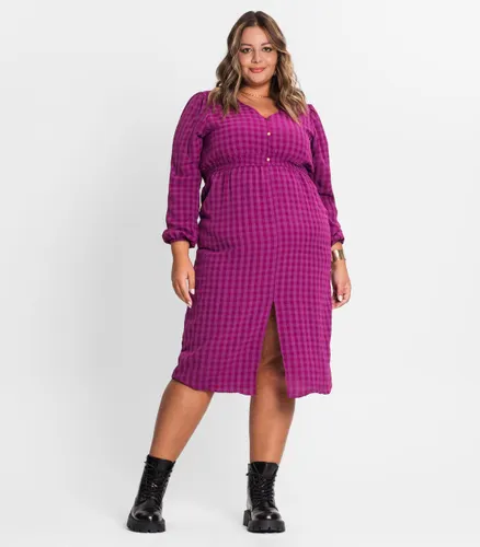 Vestido Midi Plus Size em Air Flow Secret Glam - Moda Feminina e Masculina, Itens para Casa e Mais l Rovitex