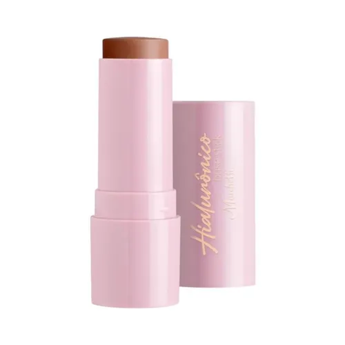 Base Facial Stick Marchetti Hialurônico Bege Escuro