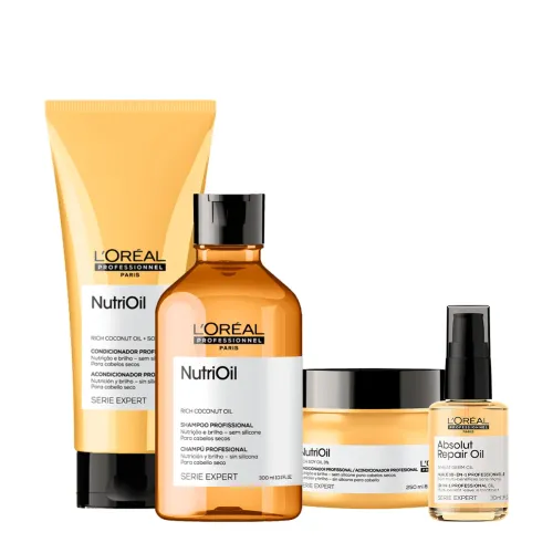 Kit L'Oréal Professionnel NutriOil Repair 4 Produtos