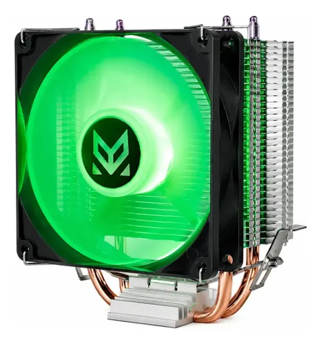 Cpu Cooler 120mm Led Intel X79 X99 X299 Lga 1200 1151 2011 Cor Verde