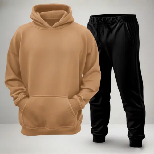 Conjunto Moletom Canguru Unissex Liso Premium Confortável