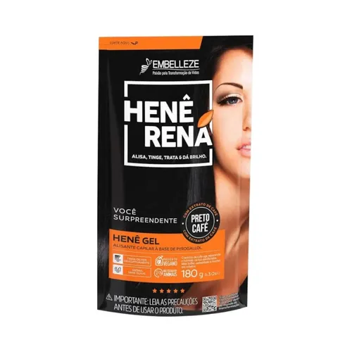 Alisante Henê Rená Preto Café 180g