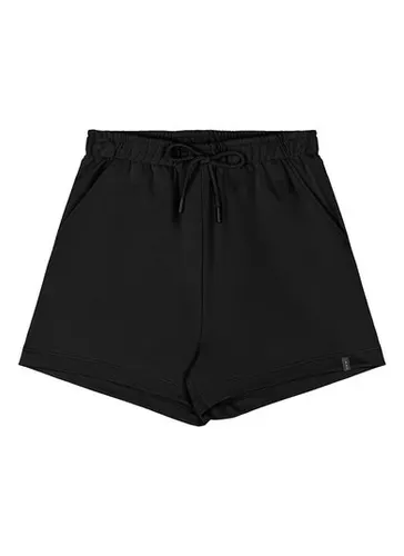 Short Juvenil em Moletom (Preto) Gloss