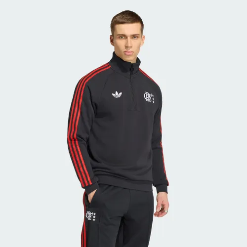 Moletom CR Flamengo Originals Meio Fecho de Zíper Homem adidas