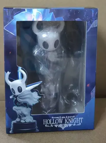 Figura de ação do Hollow Knight, personagem do anime, modelo de brinquedo feito à mão, acessórios para jogos, chassi, modelo de estátua em PVC, feito à mão.