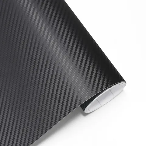3d fibra de carbono preto vinil envoltório carro motocicleta adesivo vinil corpo embrulho filme pvc estilo decalque automático acessórios do carro