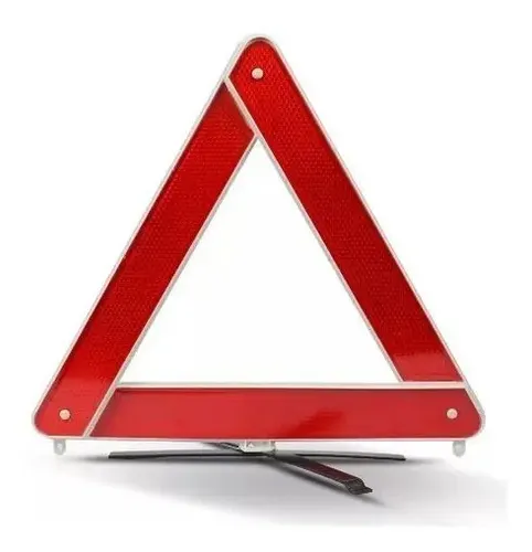 Triangulo Refletivo de Segurança - Branco