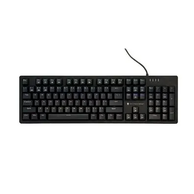 Teclado Mecânico Gamer Thunderobot K104, Switch Tátil Blue, 1KHz, Hot-Swappable, PBT, Full Size, USB-C, Preto - JM03NP007