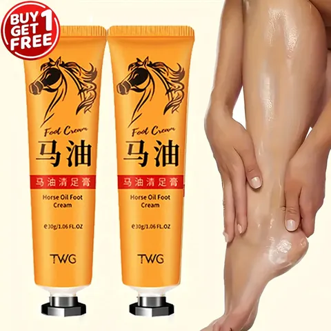Ma You Qing Creme para pés, Creme hidratante para pés, adequado para pele seca, adequado para cuidados com as mãos e pés para mãos e pés secos