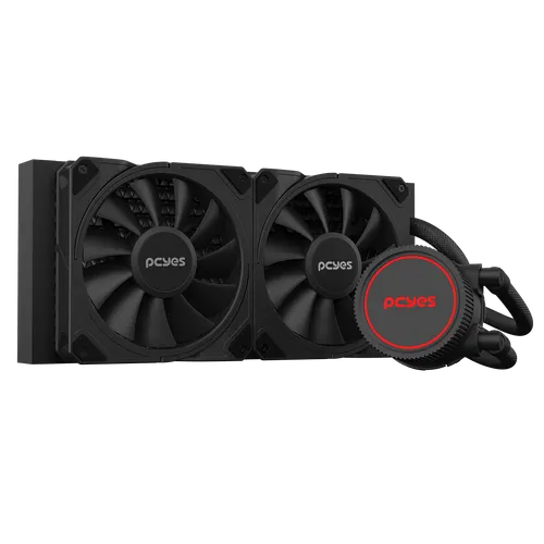 Water Cooler PCYES Sangue Frio 3 Black Vulcan 240mm TDP 250W WCSF3240BR